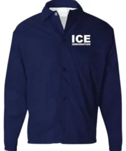 ICE Border Patrol US Immigration Windbreaker Jacket