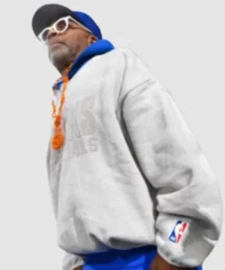 Spike Lee New York Knicks Grey Hoodie