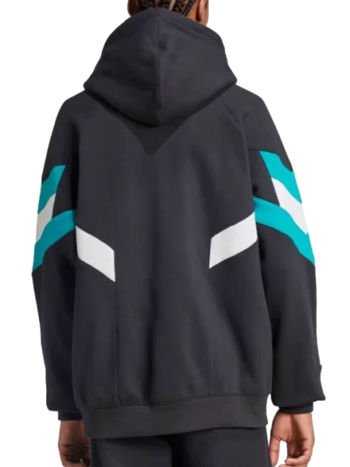 2024 Newcastle United FC Black Pullover Hoodie