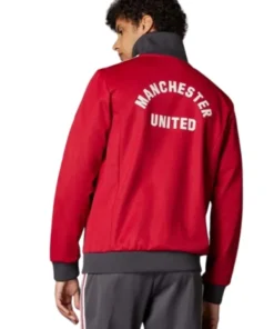 2025 Adidas Manchester United Track Red Jacket