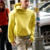 2025 Justin Bieber NYC Yellow Hoodie