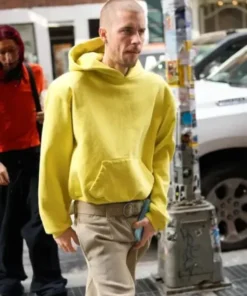 2025 Justin Bieber NYC Yellow Hoodie