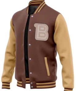 ALL The Game Hotline Miami Bomber Brown Jacket