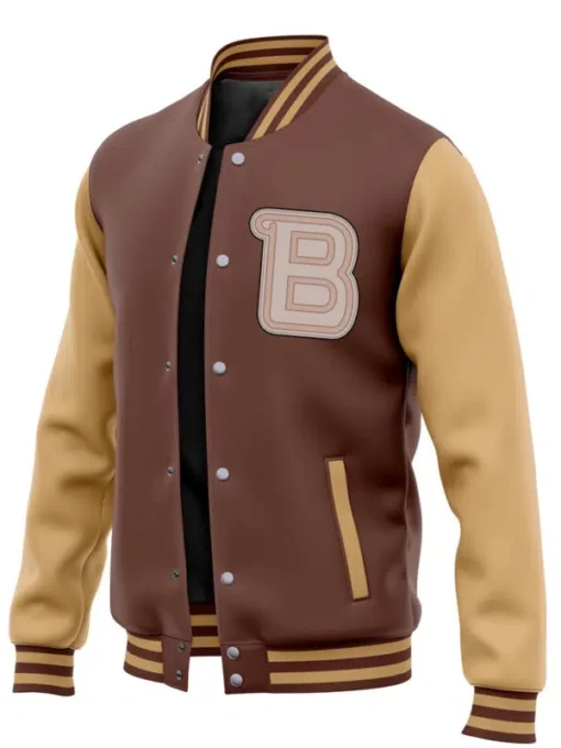 ALL The Game Hotline Miami Bomber Brown Jacket