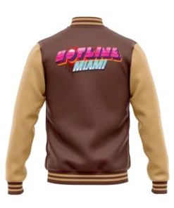 ALL The Hotline Miami Bomber Brown Jacket