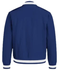 Adidas Dugout Coaches Bomber Jacket Blue