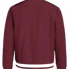 Adidas Dugout Coaches Bomber Jacket Maroon