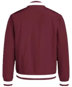 Adidas Dugout Coaches Bomber Jacket Maroon
