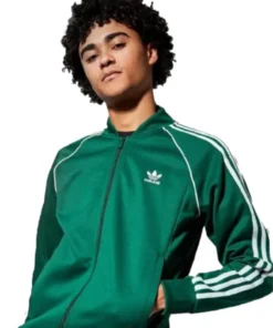 Adidas Men’s SST Track Jacket Green