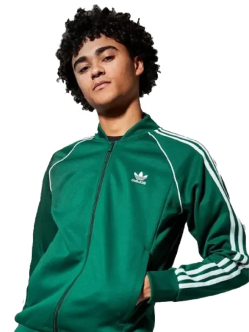 Adidas Men’s SST Track Jacket Green