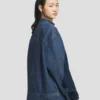 Adidas New Year Chinese Denim Jacket Blue
