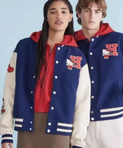 Aeropostale Hello Kitty Varsity Jacket
