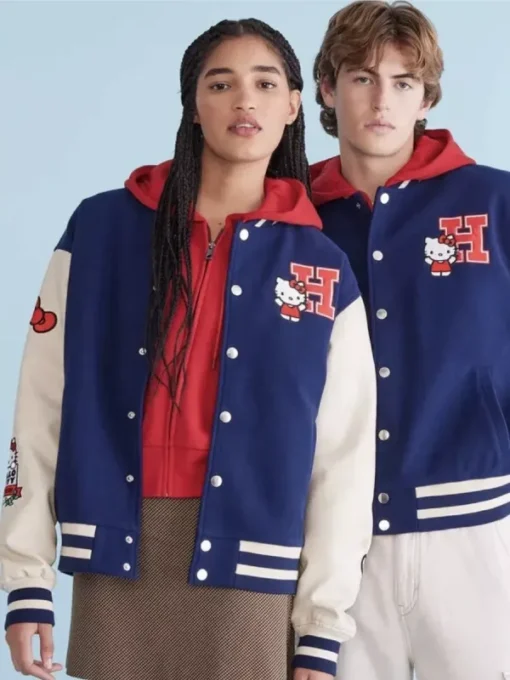 Aeropostale Hello Kitty Varsity Jacket