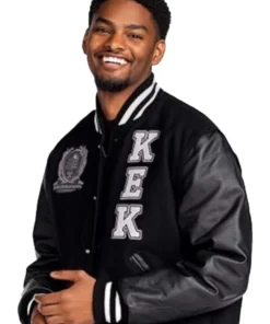 All American Homecoming Jessie Raymond Black Varsity Jacket