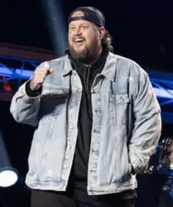 American Idol Jelly Roll Jacket Blue