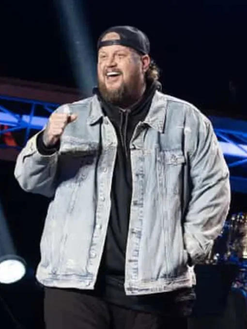 American Idol Jelly Roll Jacket Blue
