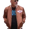 Americas Got Talent Howie Mandel Brown Varsity Jacket