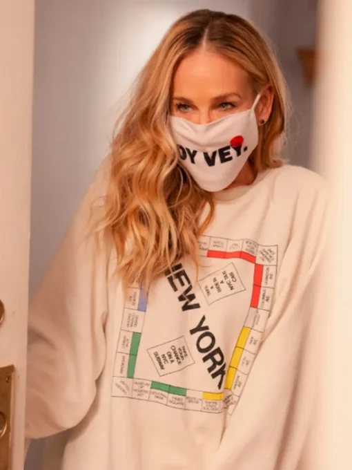 And Just Like That S02 Carrie Bradshaw New York Monopoly Sweatshirt