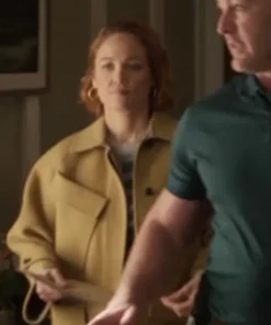 Angie Polaski Will Trent S03 Erika Christensen Light Brown Trench Coat