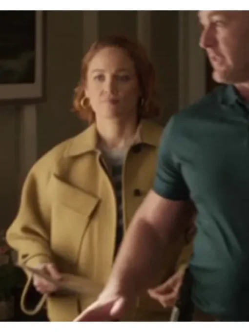 Angie Polaski Will Trent S03 Erika Christensen Light Brown Trench Coat