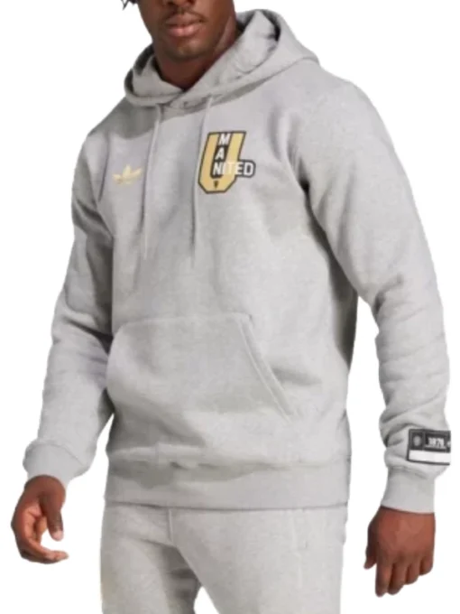 Basic Manchester United VRCT Grey Hoodie