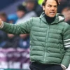 Burnley Scott Parker Green Puffer Jacket