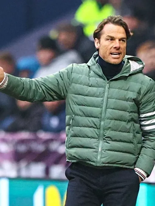 Burnley Scott Parker Green Puffer Jacket