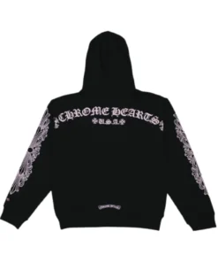 Chrome Hearts Matty Boy Shoulder Logo Pullover Hoodie