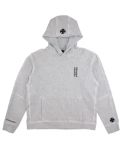 Chrome Hearts U GRP Y NOT 2-TND Hoodie Grey