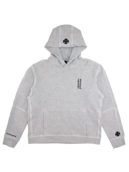 Chrome Hearts U GRP Y NOT 2-TND Hoodie Grey