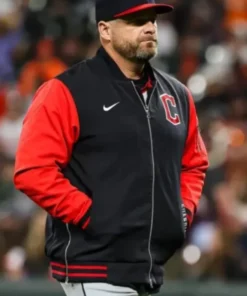 Cleveland Guardians Dugout Bomber Jacket