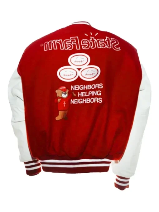 Coachella 2025 Travis Scott Cactus Jack x State Farm Varsity Jacket