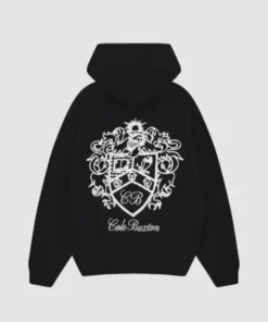 Cole Buxton Collegiate Crest Black Hoodie