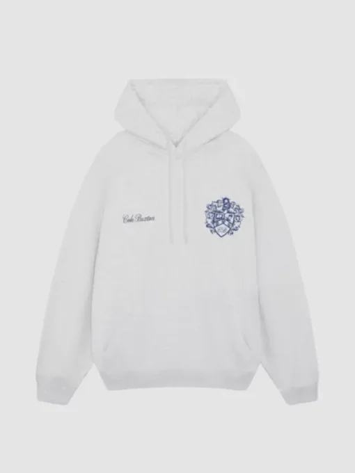 Cole Buxton Collegiate Crest Grey Hoodie