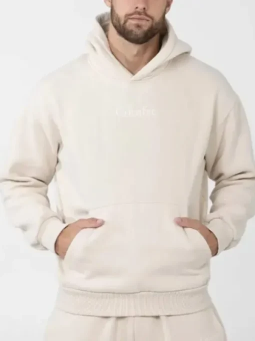Comfrt Beige Hoodie