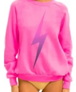 Denise Richards and Her Wild Things Denise Pink Sweater
