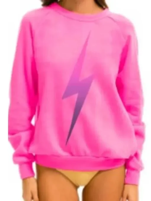Denise Richards and Her Wild Things Denise Pink Sweater