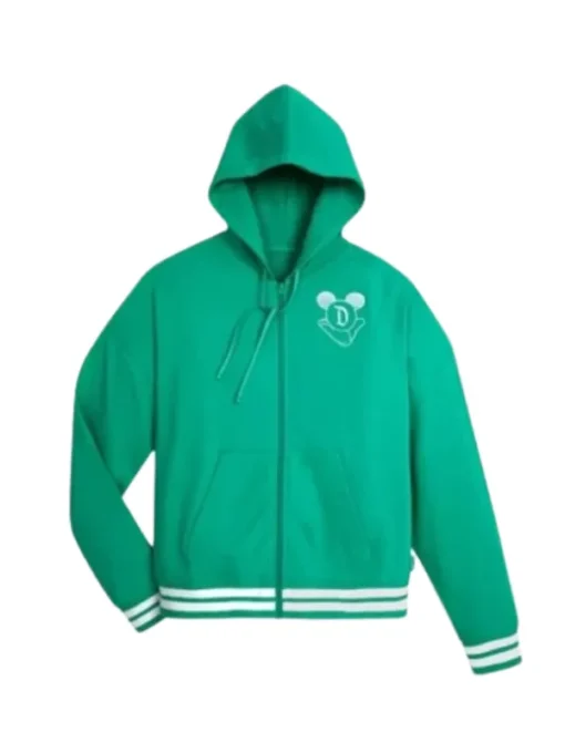 Disneyland Varsity Hoodie Green