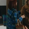 Elsbeth S02 Carrie Preston Elsbeth Tascioni Plaid Blue Coat