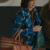 Elsbeth S02 Carrie Preston Elsbeth Tascioni Plaid Coat