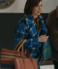 Elsbeth S02 Carrie Preston Elsbeth Tascioni Plaid Coat