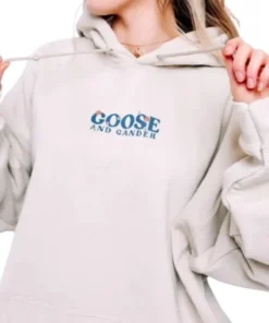 Goose And Gander Cream Hoodie
