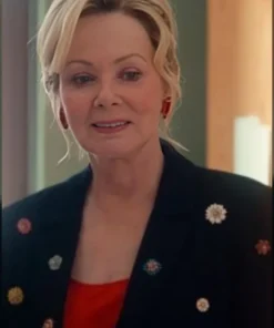 Hacks S04 Jean Smart Floral Blazer