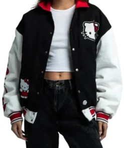 Hello Kitty Varsity Dumbgood Jacket