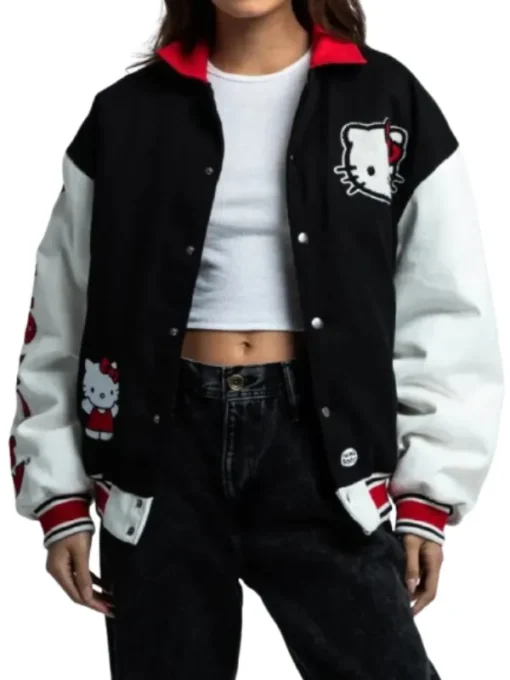 Hello Kitty Varsity Dumbgood Jacket