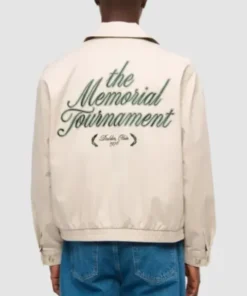 Heren Memorial Tournament Cropped White Jacket