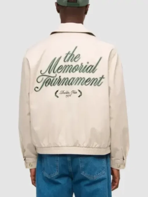 Heren Memorial Tournament Cropped White Jacket
