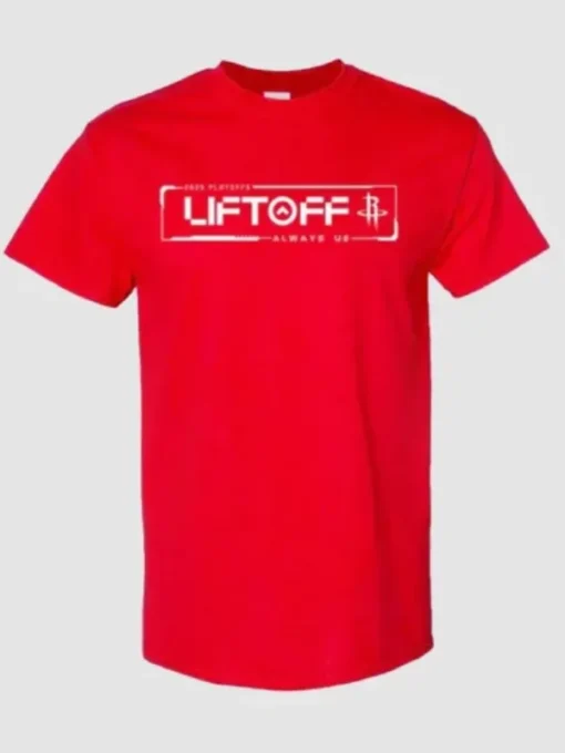 Houston Rockets Playoff Mantra T Shirt Red