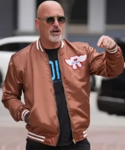 Howie Mandel Americas Got Talent Brown Jacket