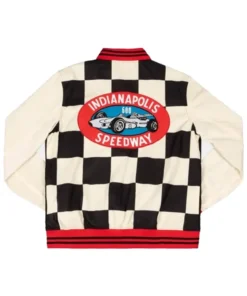 Indianapolis 500 Checkered Flag Bomber Jacket